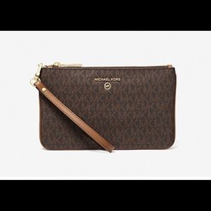 Michael Kors Medium Logo Wristlet